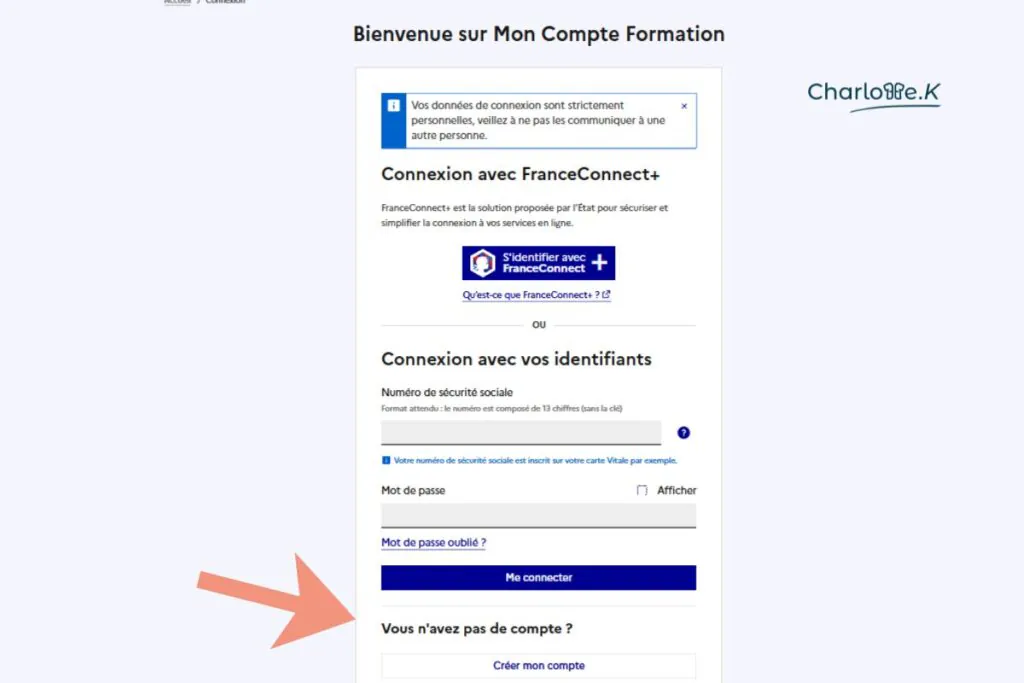 infirmière créer moncompteformation