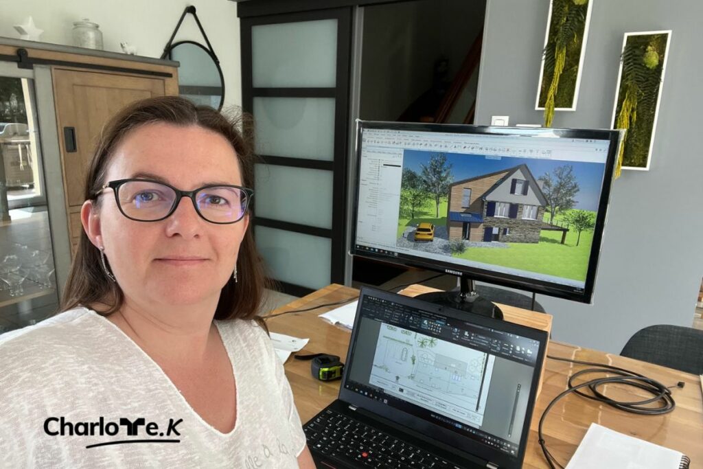 Maud, une reconversion d'infirmière à dessinatrice en architecture