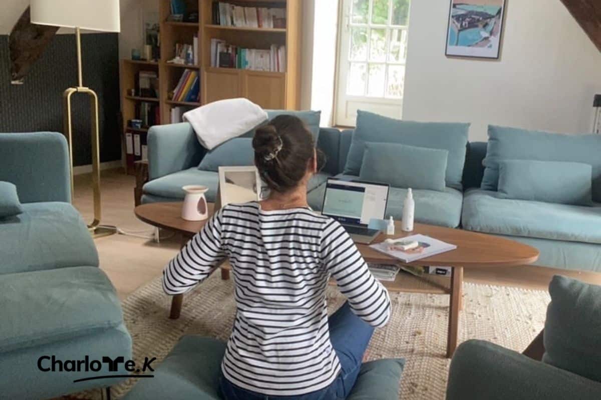 Flavie, d’infirmière à professeure de Faceyoga