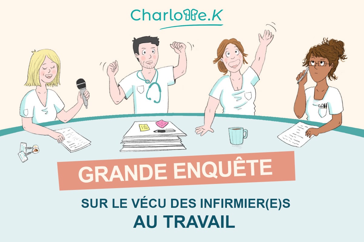 IFOP pour Charlotte K : Grande enquête nationale sur le vécu des infirmiers au travail en 2023