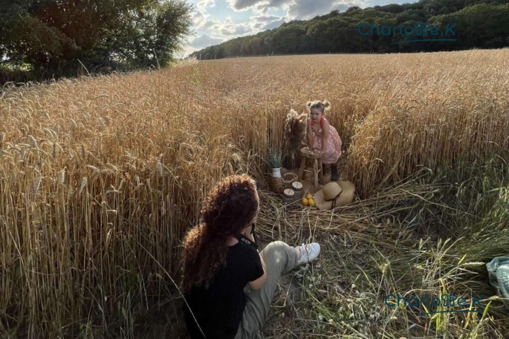 shooting Mathilde infirmière et photographe