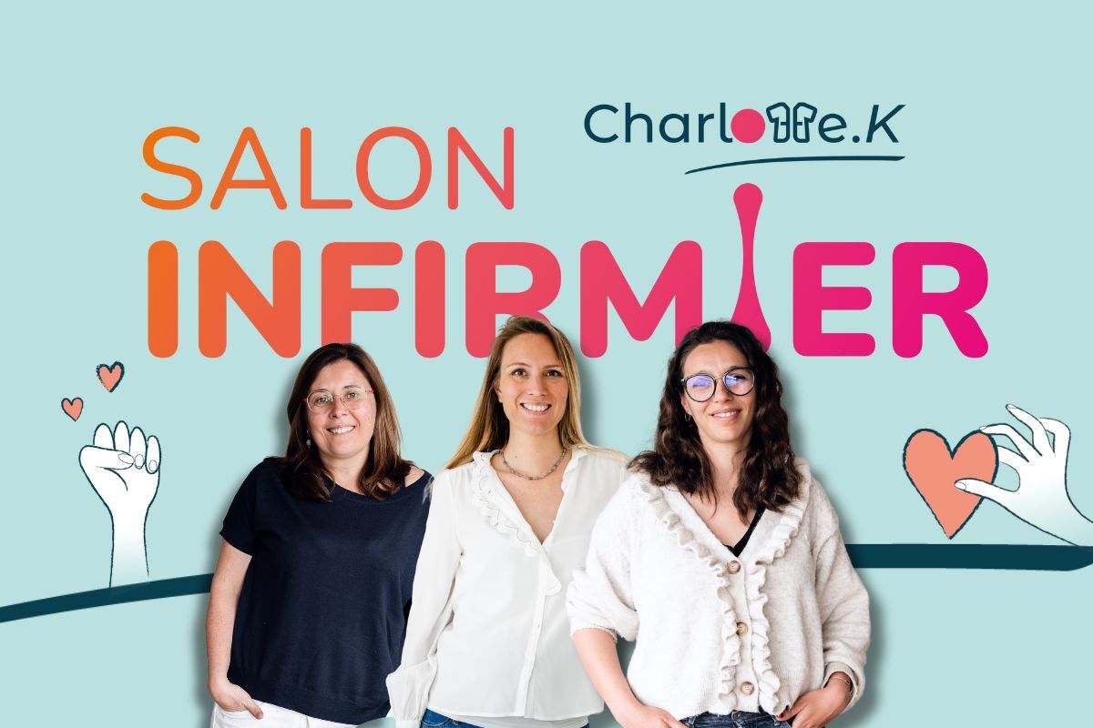 Charlotte K au salon infirmier 2024 Charlotte K au salon infirmier 2024