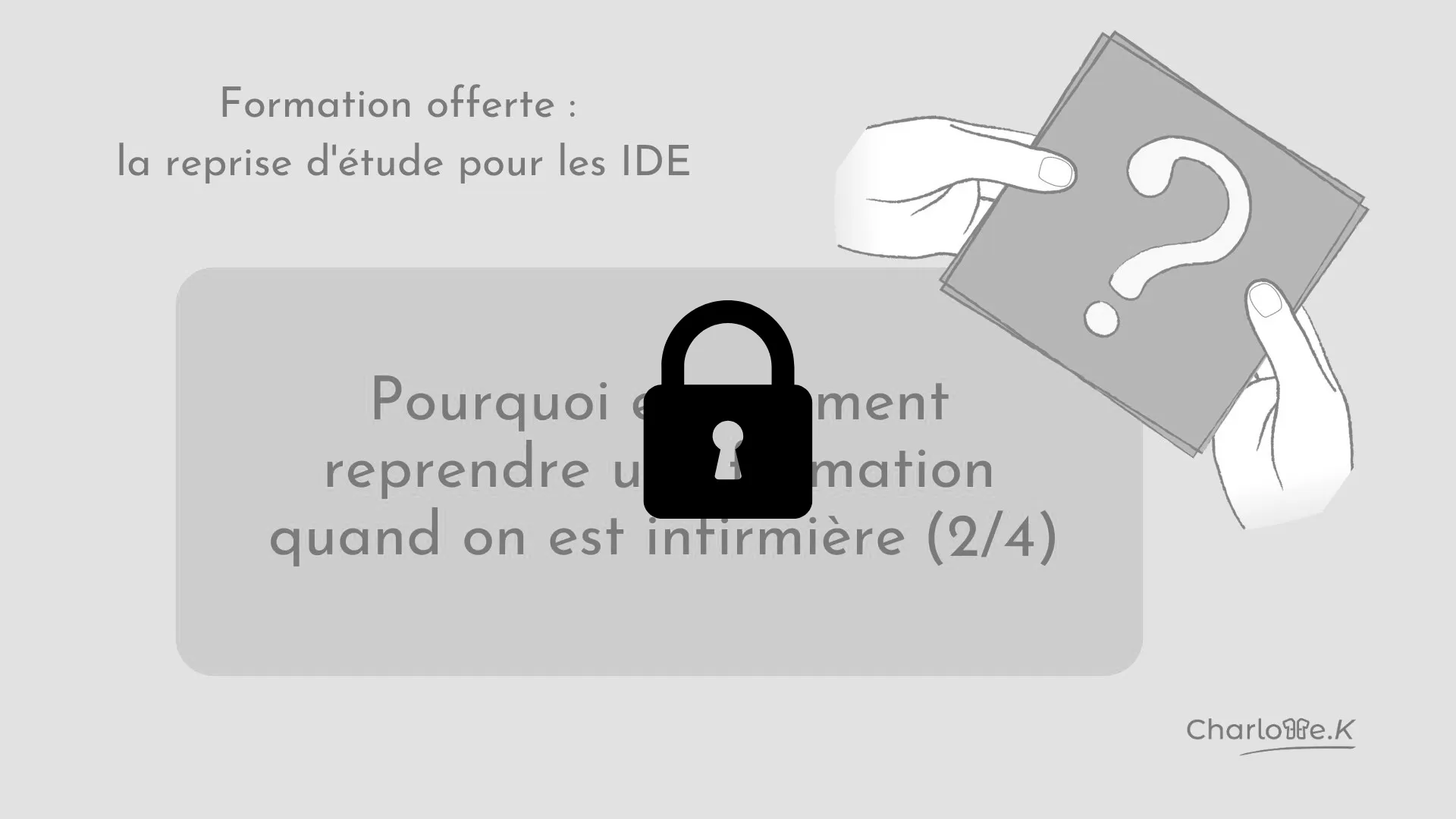 formation reprise d'études module 2 bloqué