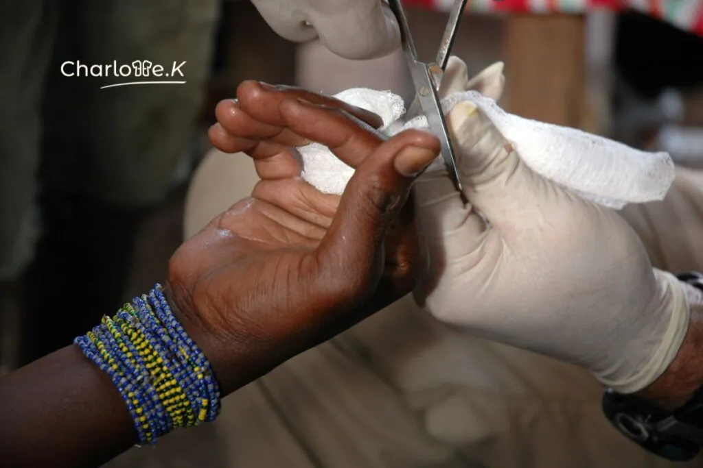 infirmière en mission humanitaire