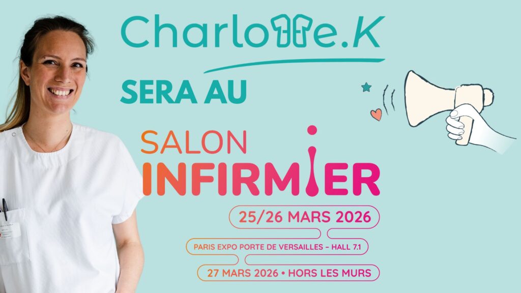 Charlotte k au Salon Infirmier 2026