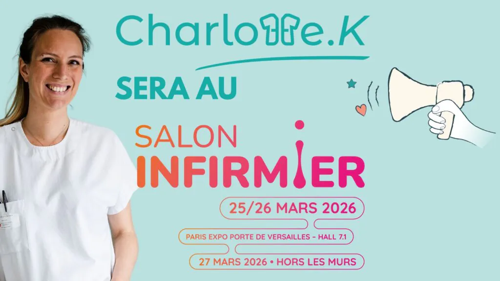 Charlotte k au Salon Infirmier 2026